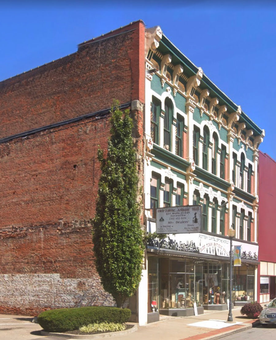 The Downtown Exchange 527 Main Street Zanesville Ohio History
